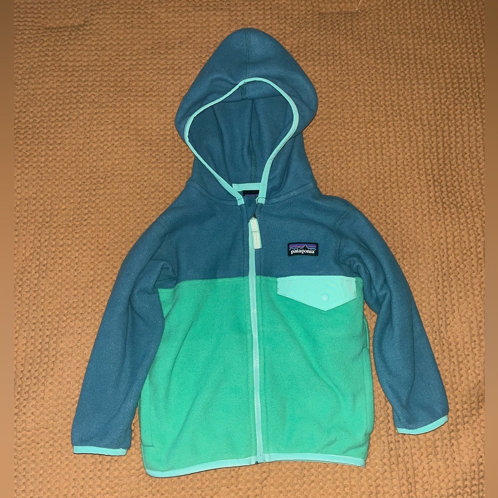 Fleece Patagonia zip up jacket